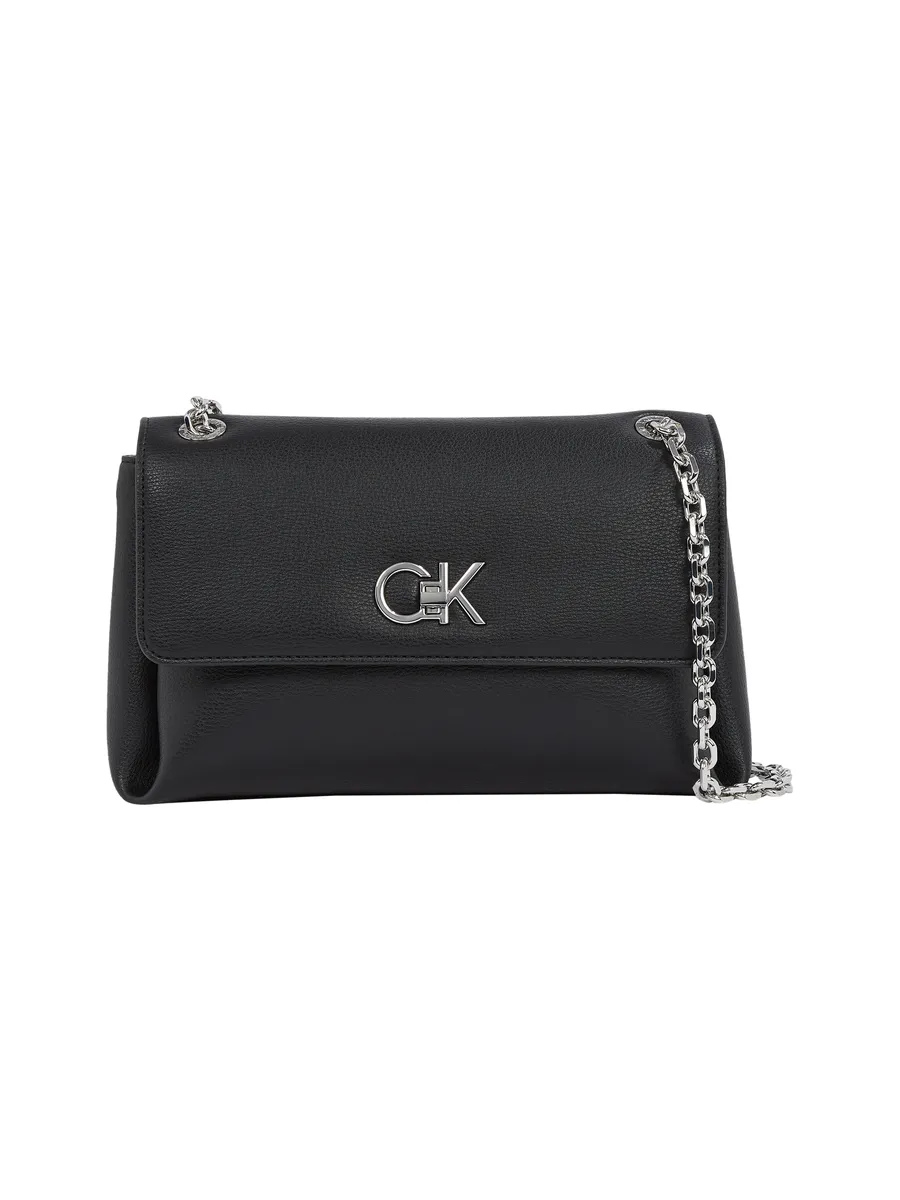 

Сумка через плечо Calvin Klein "RE-LOCK CONV SHOULDER BAG_PBL", цвет Ck Black