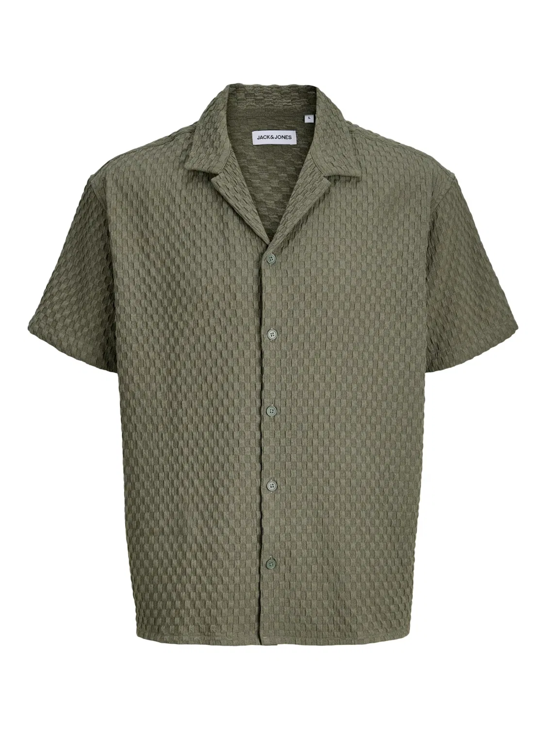 Удобная рубашка на пуговицах "Шон" Jack & Jones Junior, Khaki