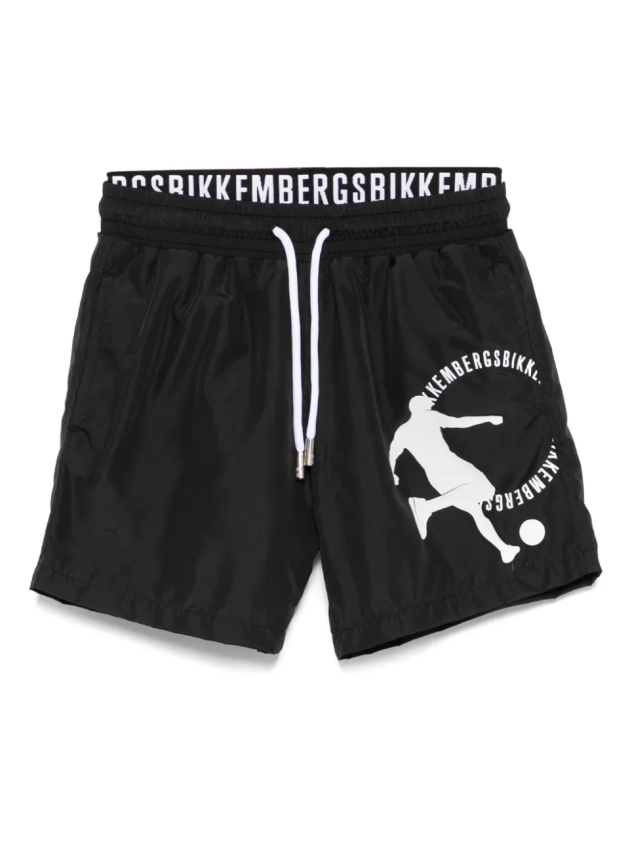 

Плавки-шорты с логотипом BIKKEMBERGS KIDS, черный
