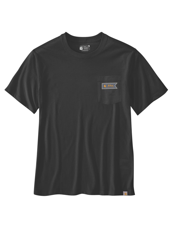 

CARHARTT Футболка с графическим принтом черного цвета, Черный, CARHARTT Футболка с графическим принтом черного цвета