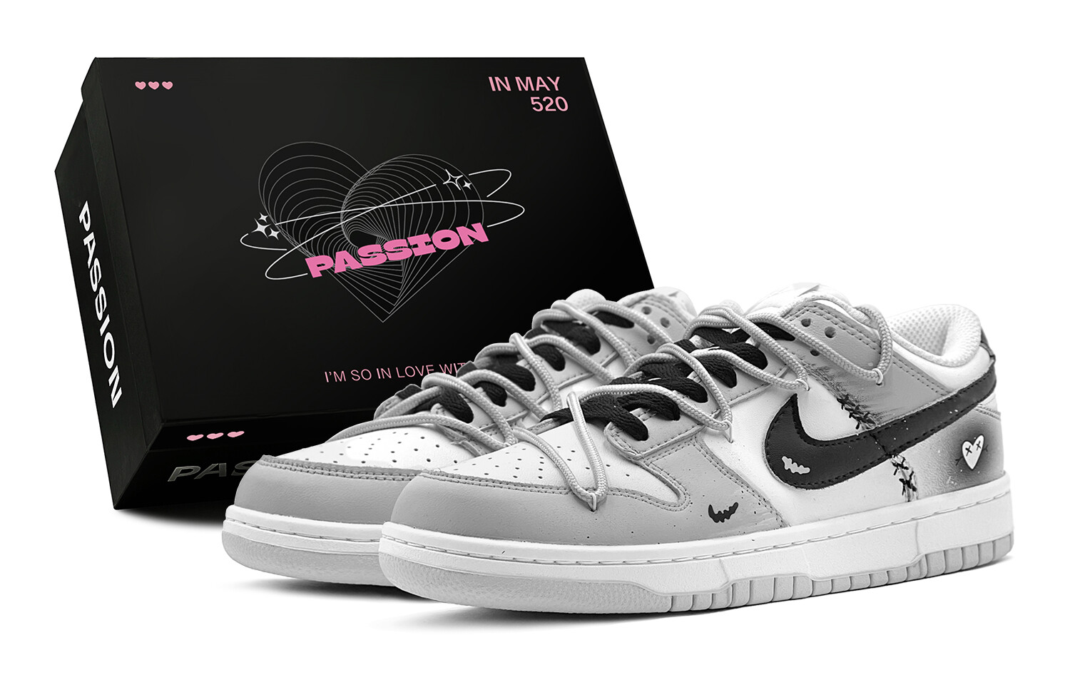 

Женские кроссовки для скейтбординга Nike Dunk, Gray