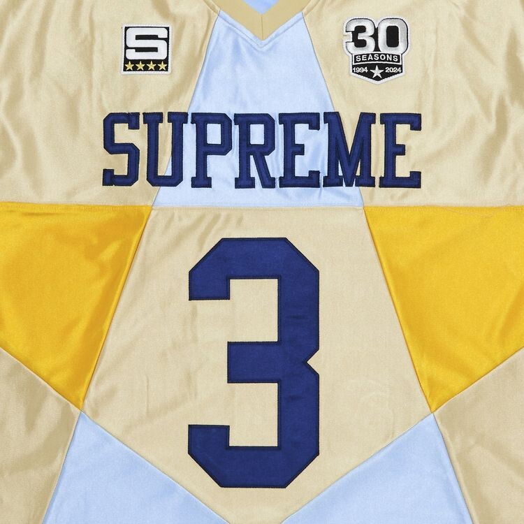 Джерси Supreme Star Football Jersey Gold, золотой — фото 3
