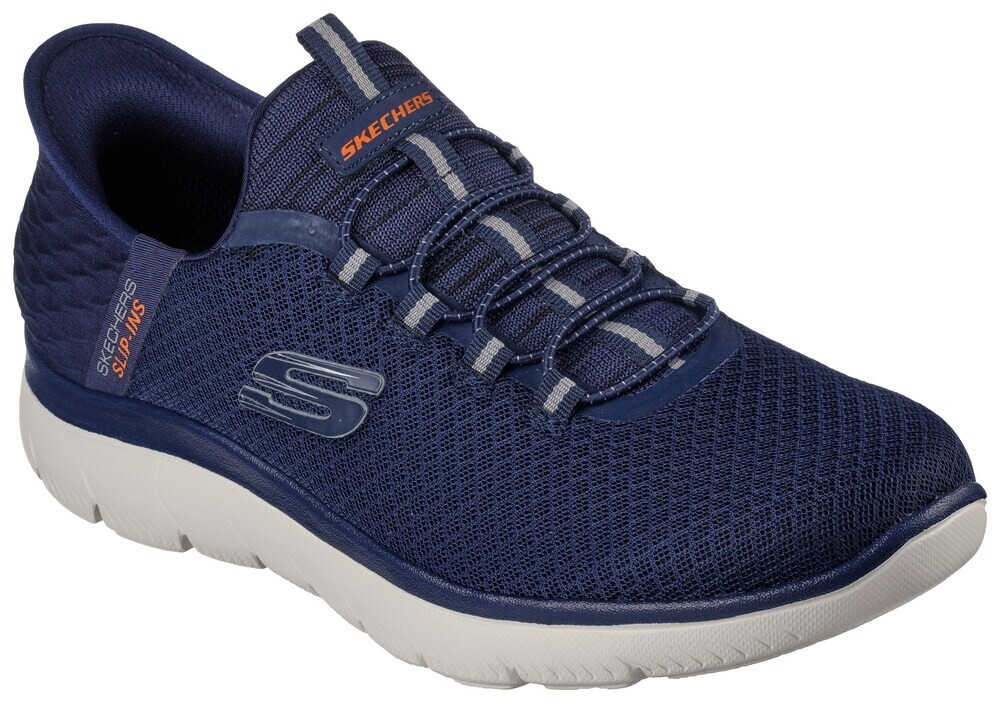 

Слипоны Skechers, темно-синий
