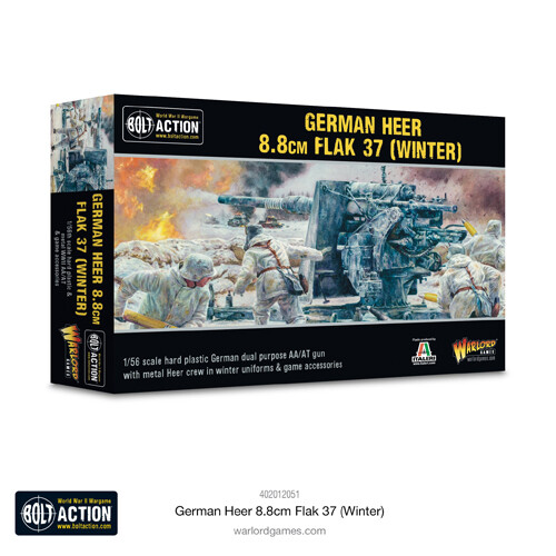 

Фигурки German Heer 8.8Cm Flak 37 (Winter) Warlord Games