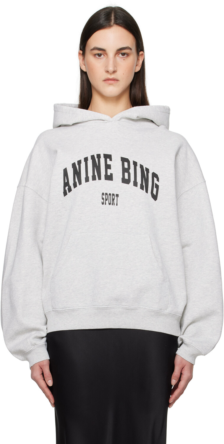

Серая толстовка Harvey ANINE BING, Heather grey