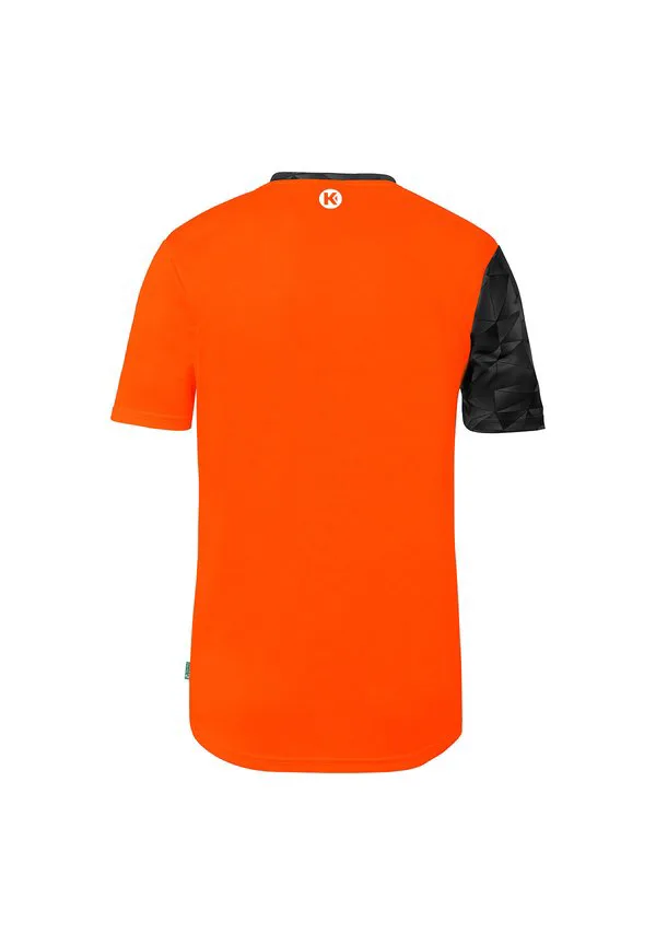 Спортивная футболка trainingsathletics 29 Kempa, Fluo Orange Schwarz — фото 2