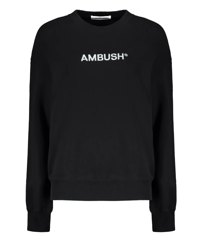 

Вышитая хлопковая толстовка Ambush, черный