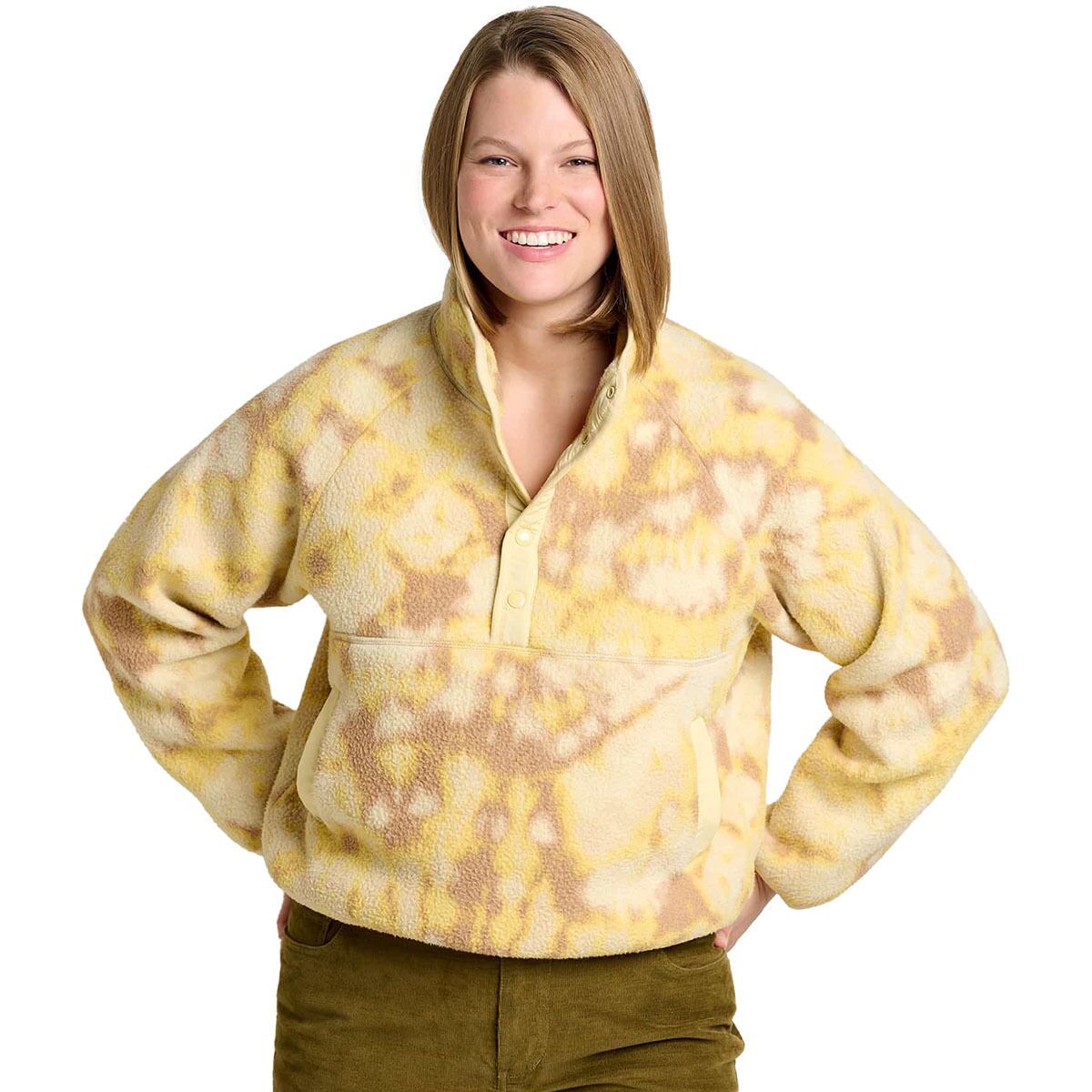 

Кампо флисовая толстовка Toad&Co, цвет barley tie dye print