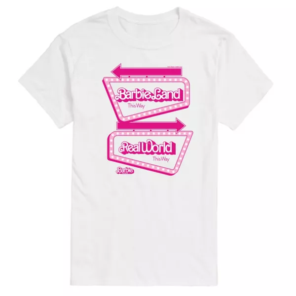 

Футболка с графическим принтом «Большой и высокий из фильма «Земля»» Barbie, белый