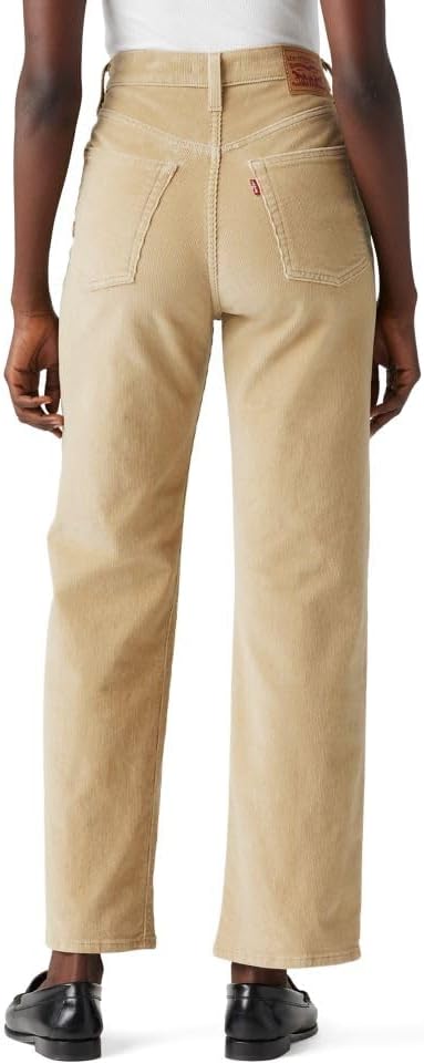 Женские джинсы Levi's Ribcage Straight Ankle с молнией, Safari — фото 3