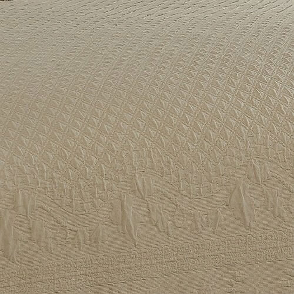 

Покрывало Matelass Queen Historic Charleston Collection, бежевый