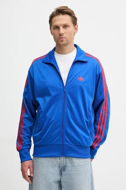 Олимпийка мужская на молнии Firebird Adidas Originals, синий