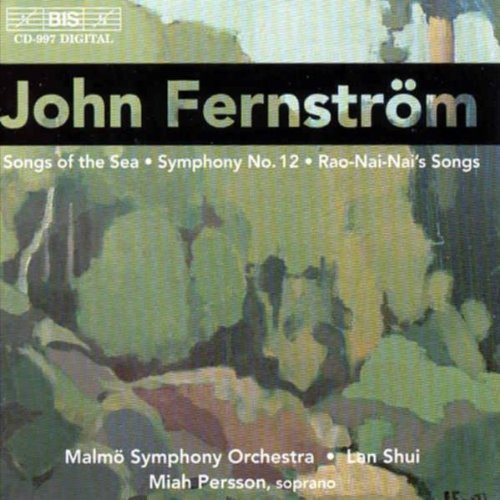 

CD диск Fernstrom / Malmo So, Shui / Persson,Miah: Songs of the Sea / Sym #12 / Chinese Rhapsody