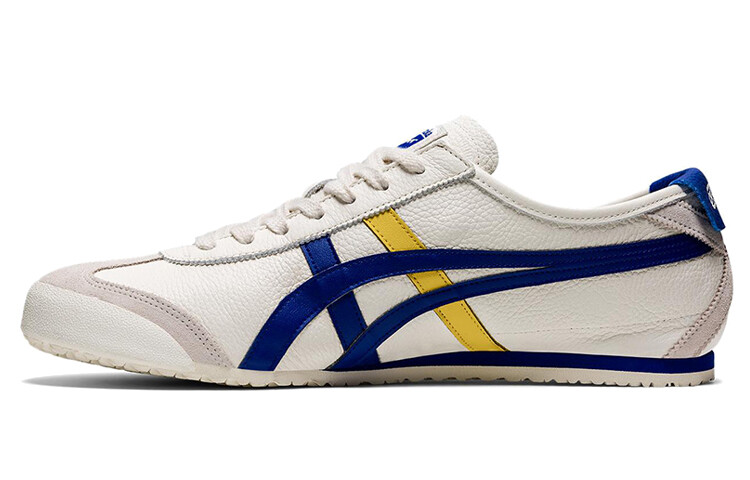 

Кроссовки Onitsuka Tiger Mexico 66 Unisex, белый/синий/желтый