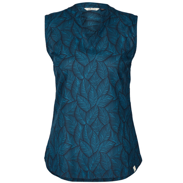 

Рубашка FRILUFTS, цвет Dark Blue Aop Bicolored Leaves