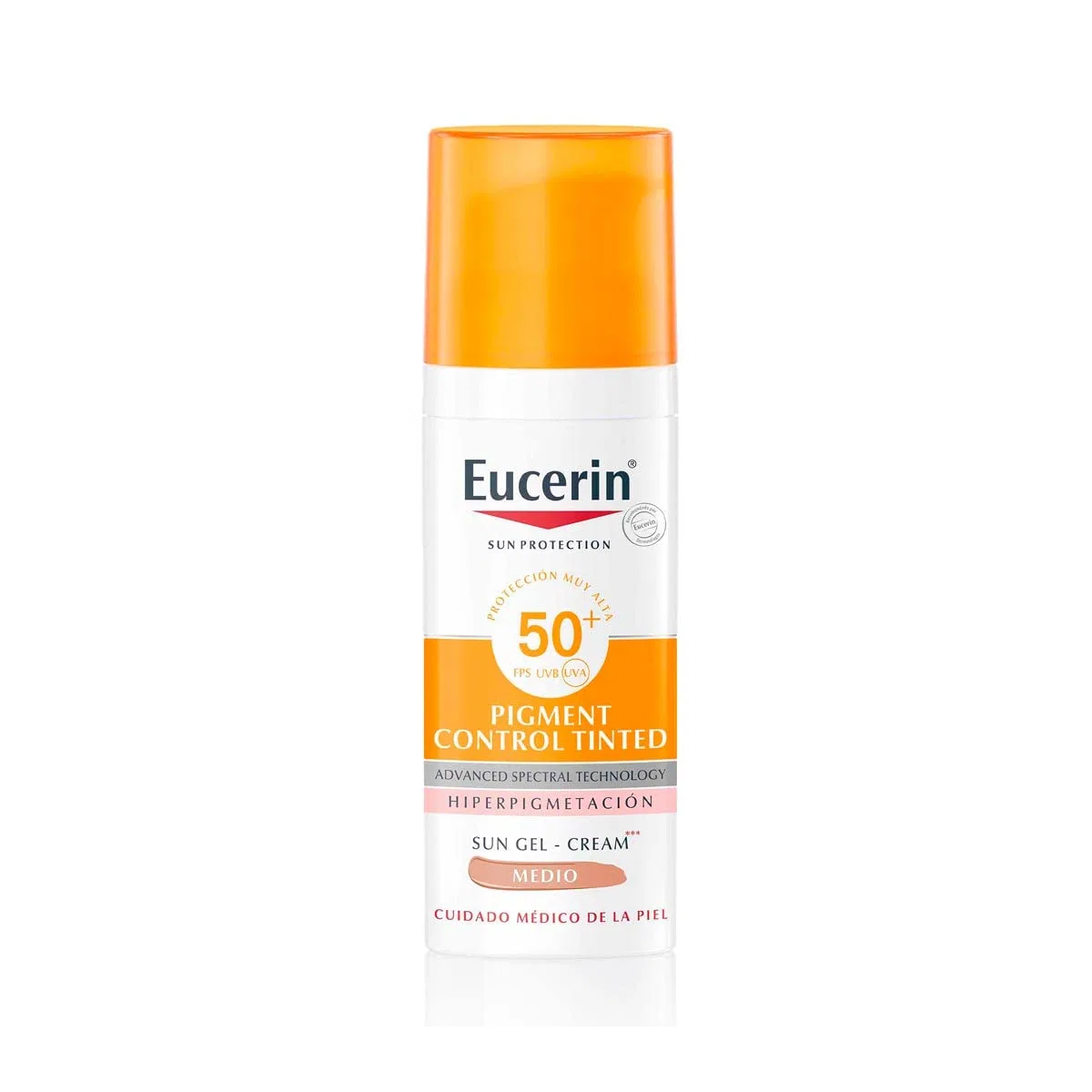 Тонирующий солнцезащитный крем «Sun Pigment Control Tinted Medium» с SPF50 от Eucerin Eucerin