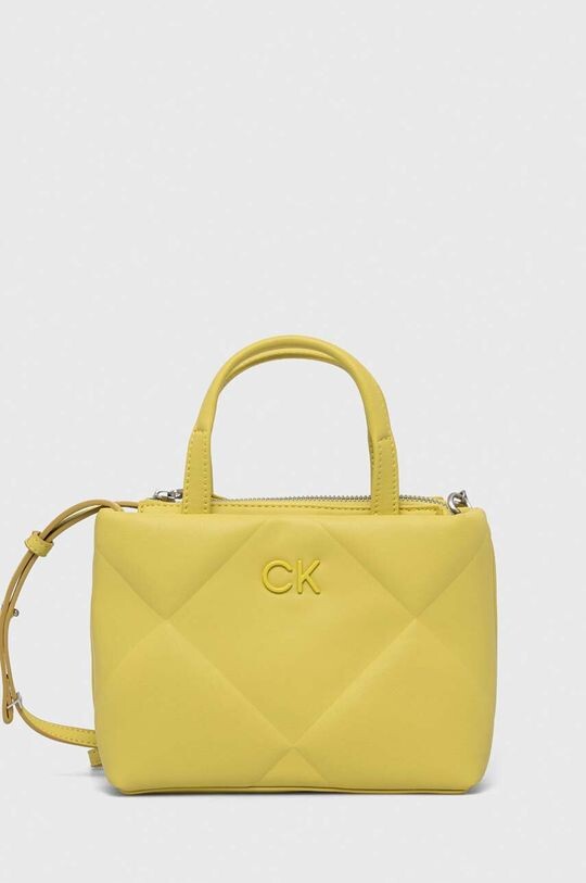 

Сумочка тоут Calvin Klein стеганая из переработанного материала, желтый