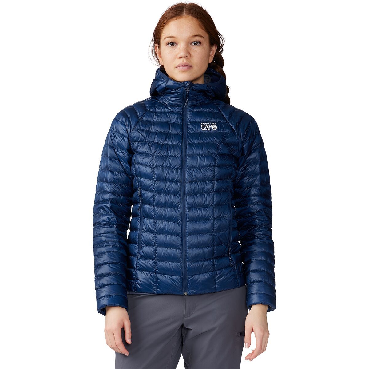 

Призрачный шепот худи пуховая куртка Mountain Hardwear, цвет outer dark