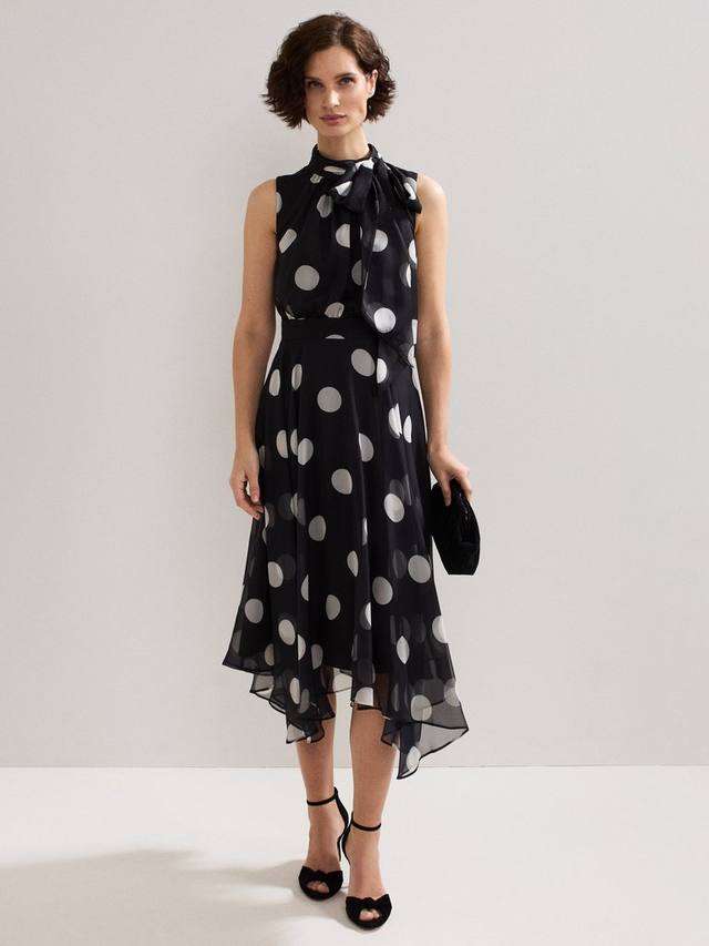 

Платье Lucinda в горошек Phase Eight, Black/Multi