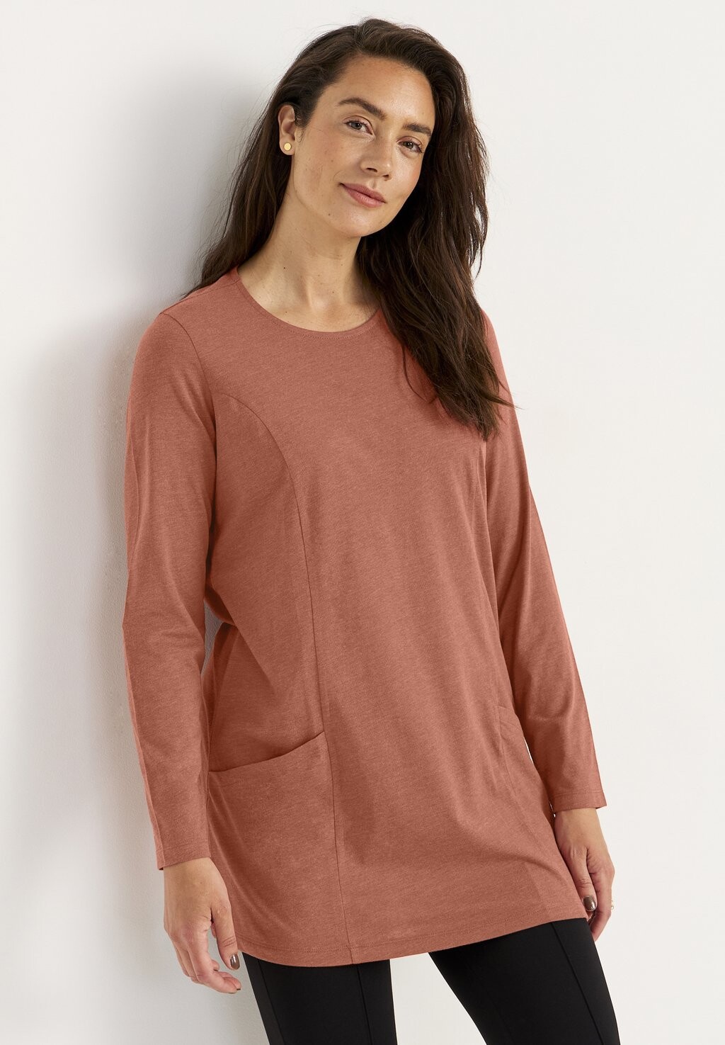 

Топ с длинными рукавами WITH POCKETS Cellbes of Sweden, оранжевый