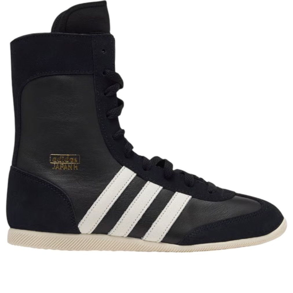 Кроссовки (WMNS) adidas Japan High 'Black Off White' — фото 2