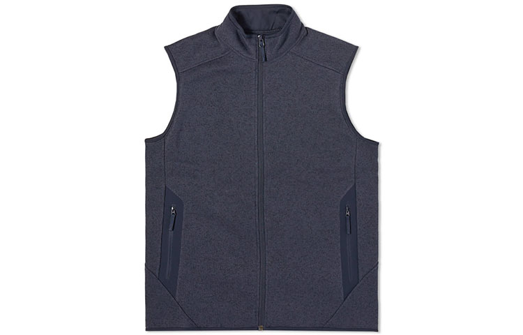 COVERT Vests, мужская стойка, умеренные другие Arcteryx, kingfisher heather серый синий
