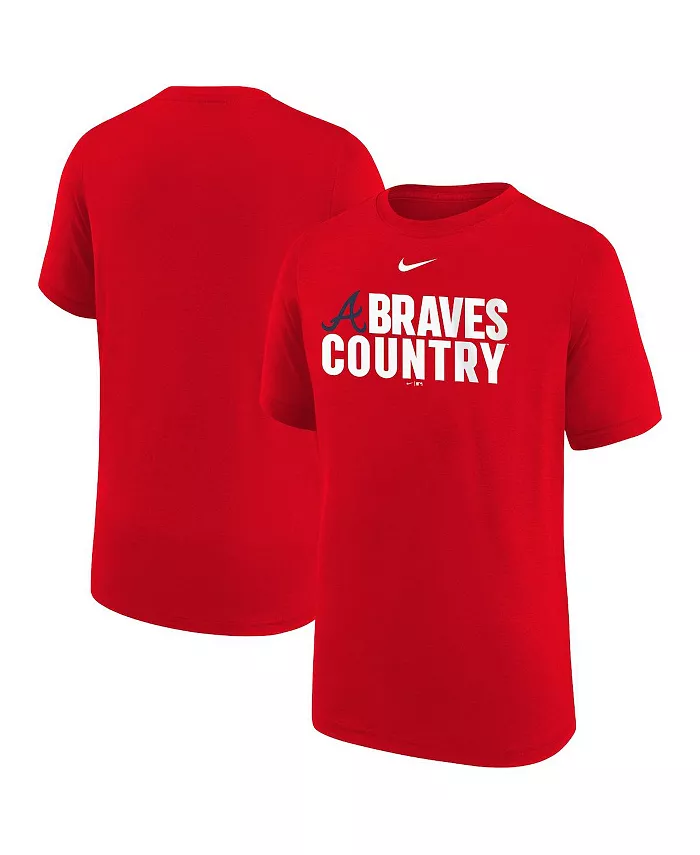 

Футболка Atlanta Braves Local Legend красная для мальчиков и девочек старшего возраста Nike