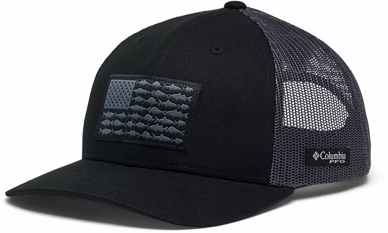 

Кепка Snapback Columbia Youth Fish Flag, черный/графит