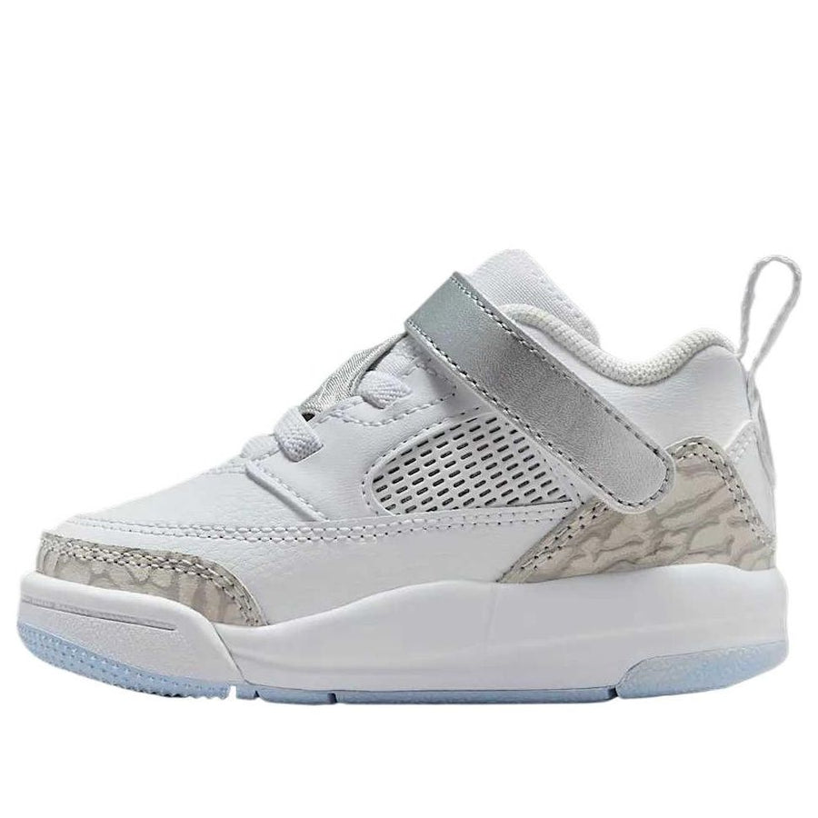 

Кроссовки (TD) Air Jordan Spizike Low 'White Metallic Silver', белый