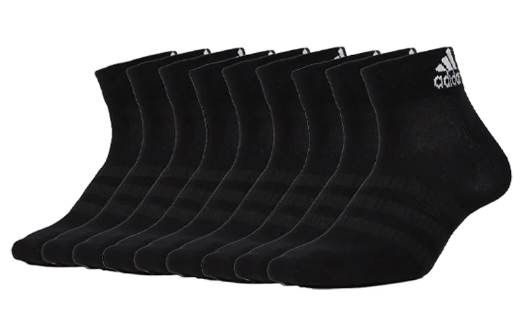 Унисекс баскетбольные носки Adidas, Black 3 Pack — фото 3