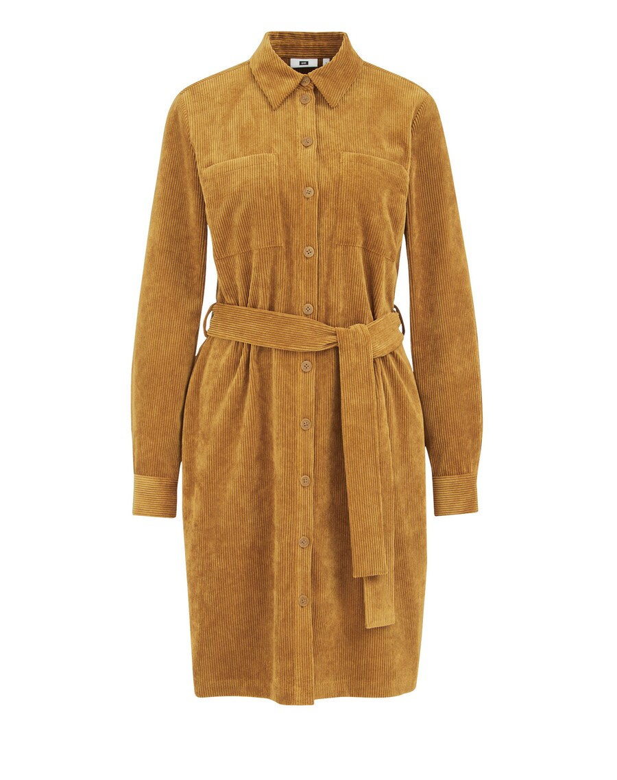 

Платье-рубашка WE Fashion, Mustard