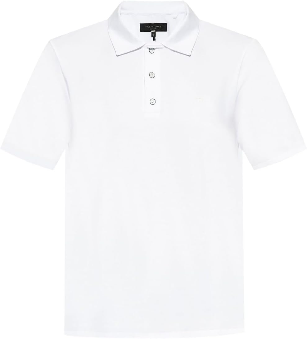 

Мужское поло Pure Pima rag & bone, белое