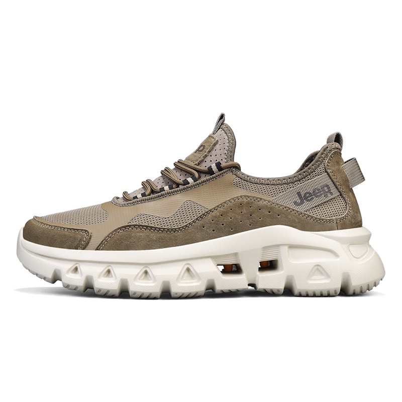 

Низкие повседневные туфли мужские Jeep, Beige