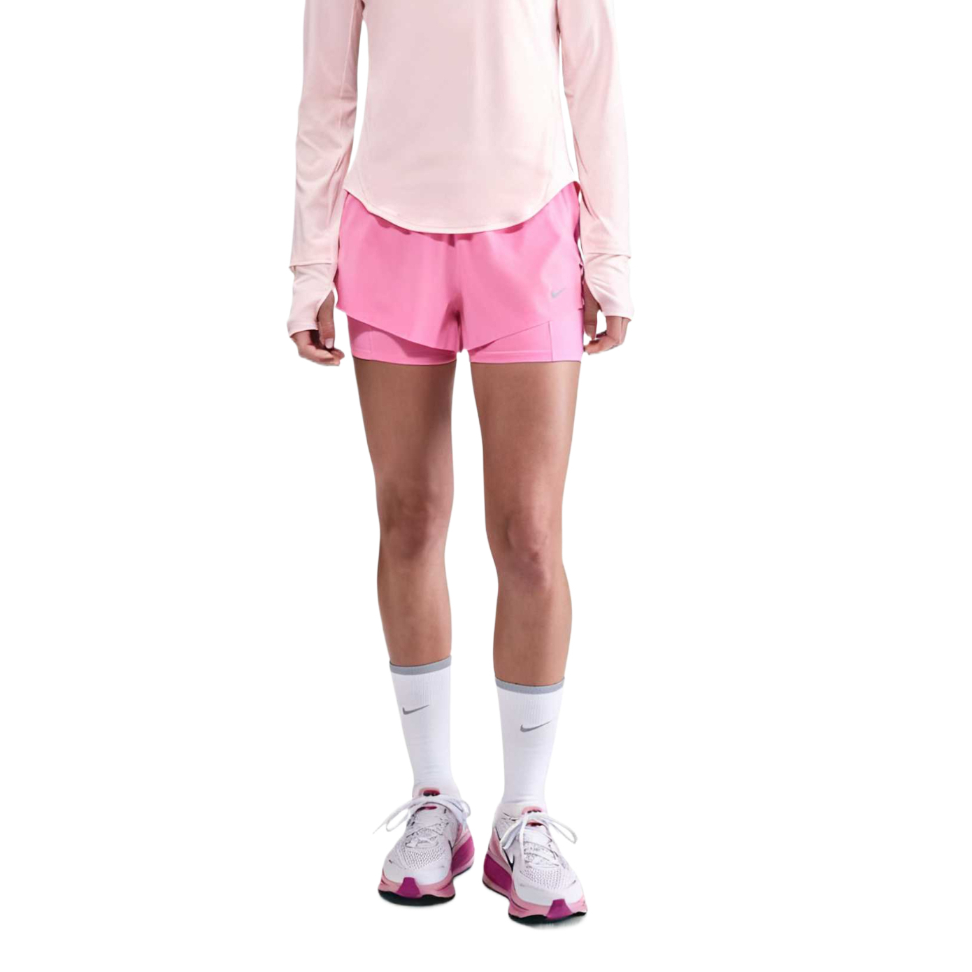 

Женские шорты для бега Dri Fit Nike, naughty розовый