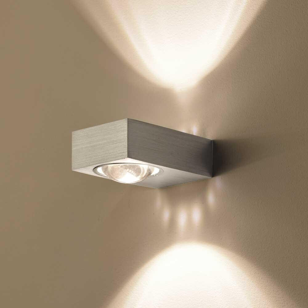 

Светодиодная настенная лампа s.luce, 12x8x4 см, алюминиевый