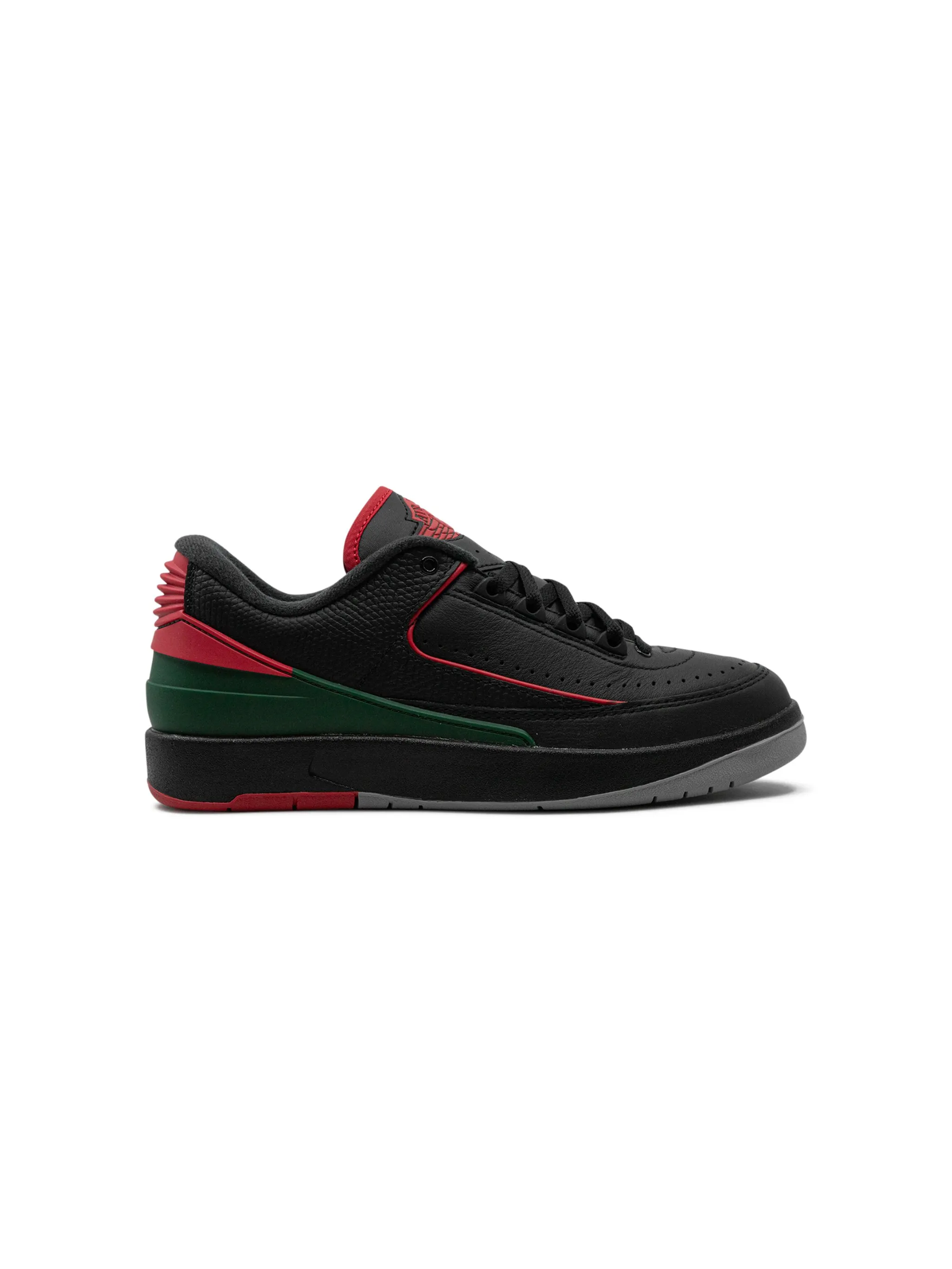 Кроссовки Air Jordan 2 Low Christmas Jordan Kids, черный — фото 2