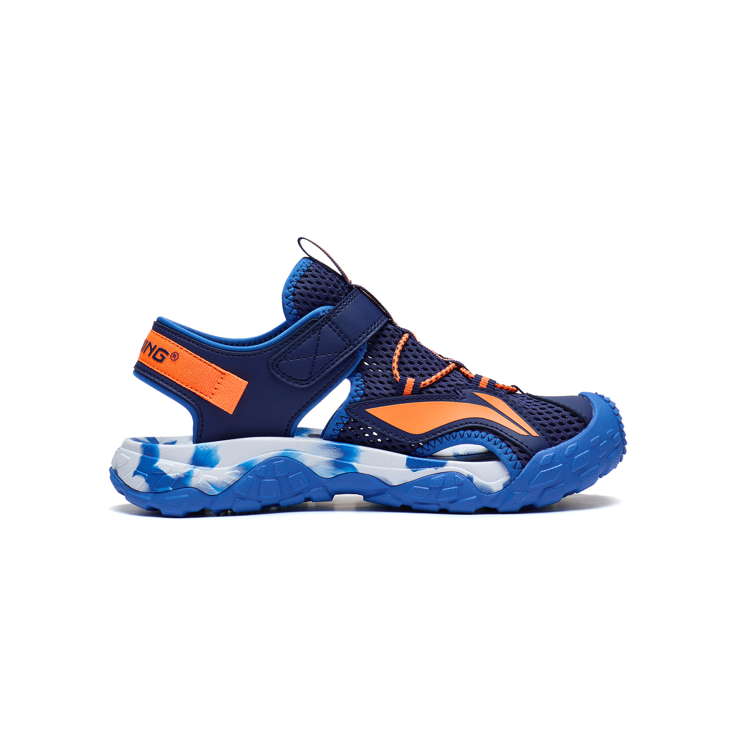 LINING YOUNG Спортивная коллекция breathable низкие сандалии blue детские — фото 3