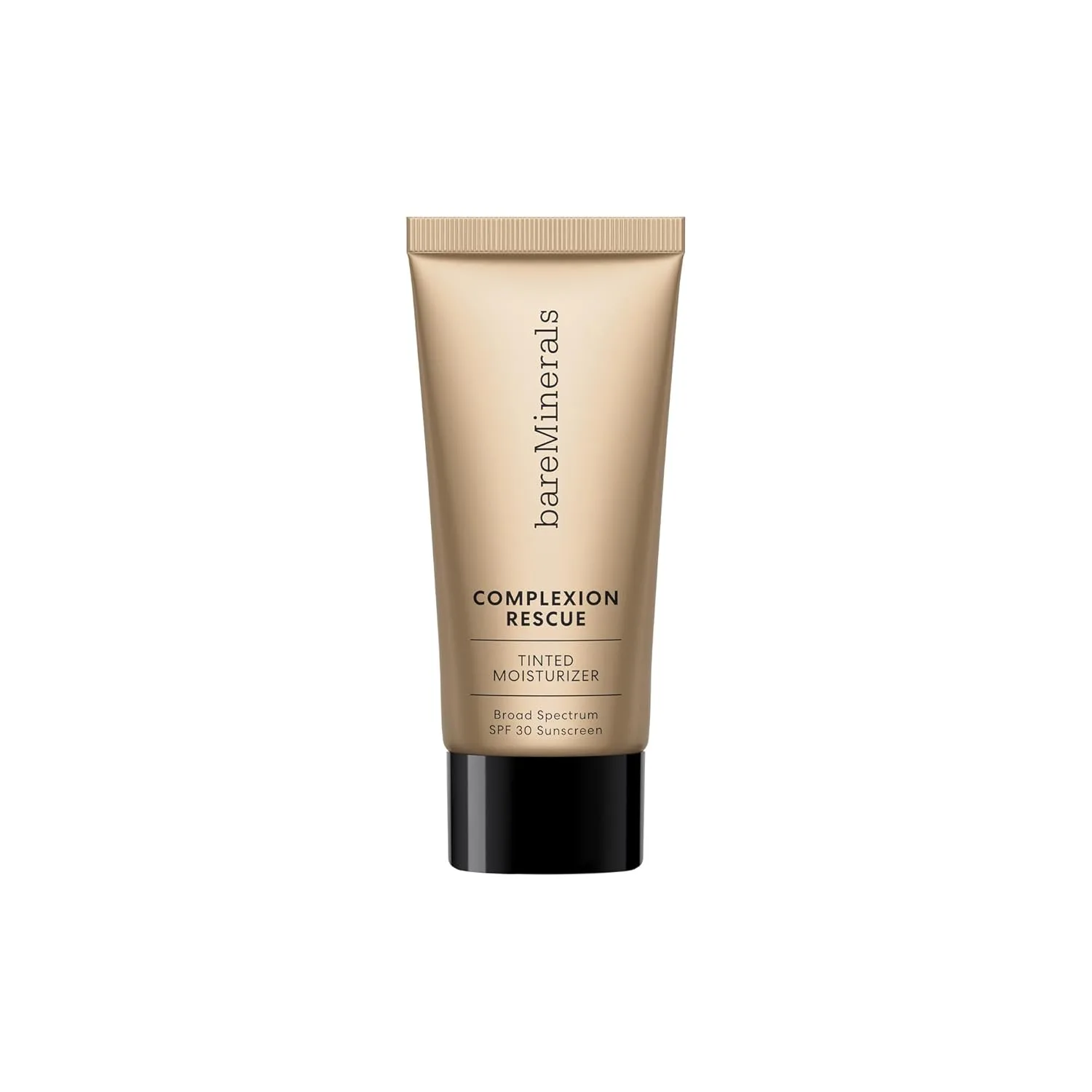 bareMinerals Complexion Rescue тонирующий увлажняющий крем с SPF 30, увлажняющий тонированный минеральный солнцезащитный крем с гиалуроновой кислотой, легкое покрытие Дорожный размер, AM Desert 6.5