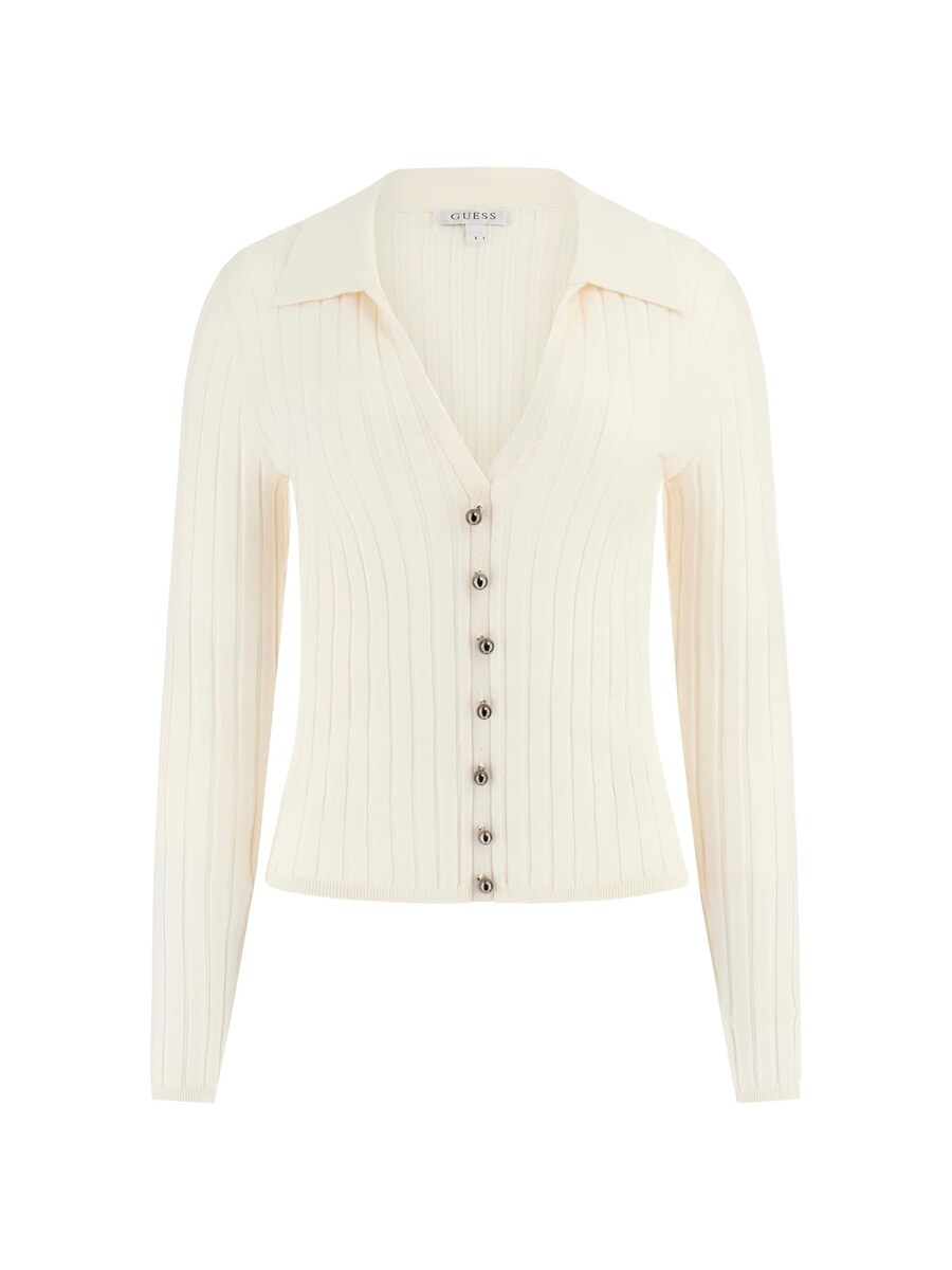 

Вязаный кардиган GUESS, White