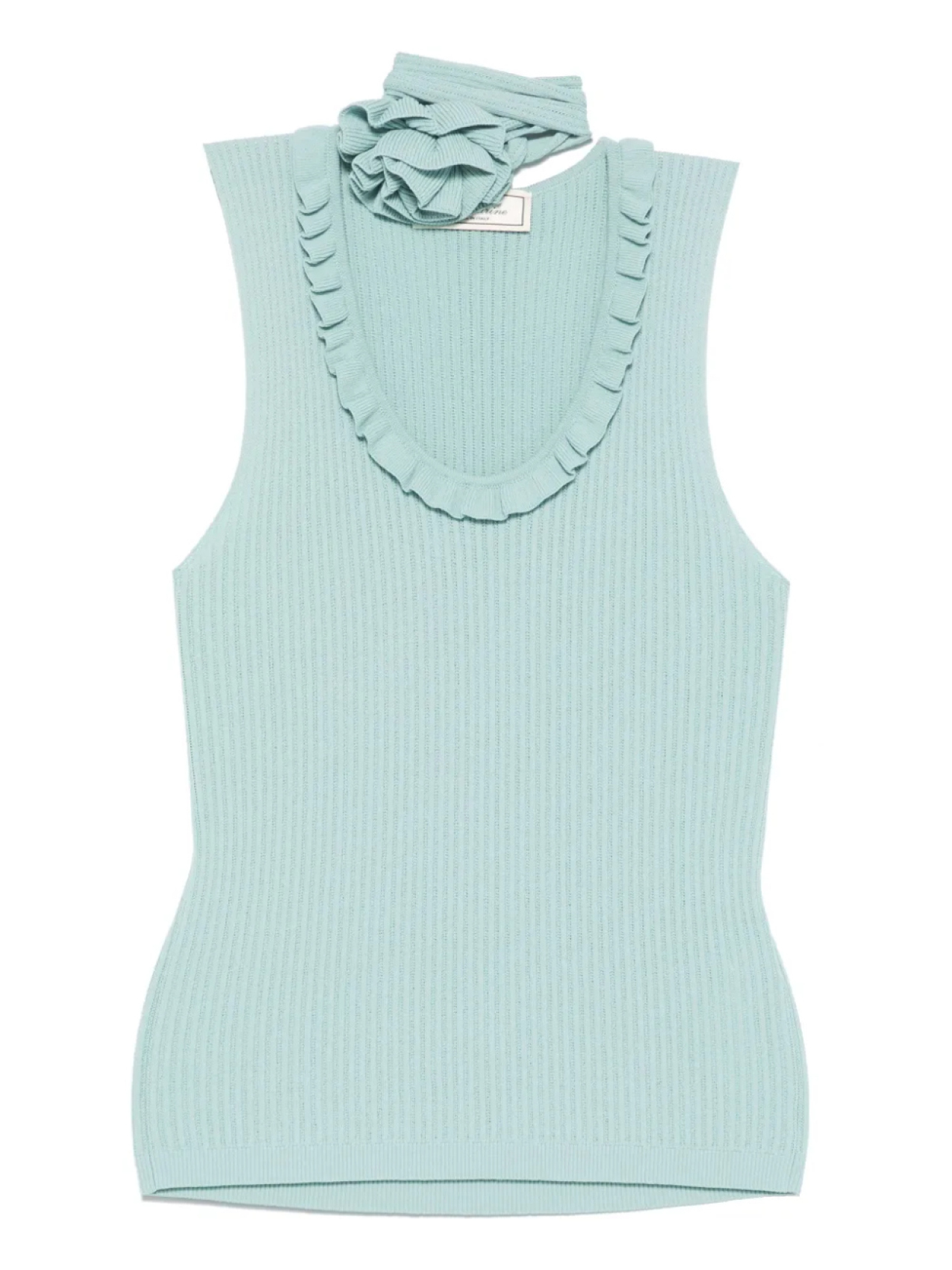 

Топ в рубчик Blumarine, синий