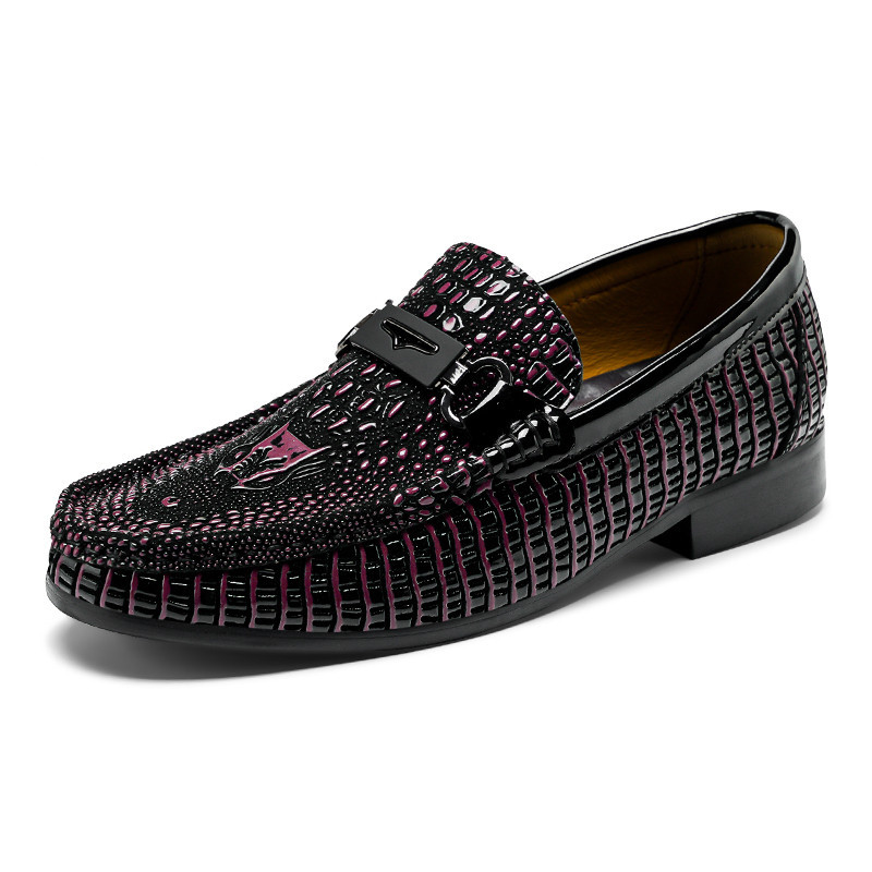 

BOLE Лоферы унисекс из красного хлопка, цвет Red Cotton