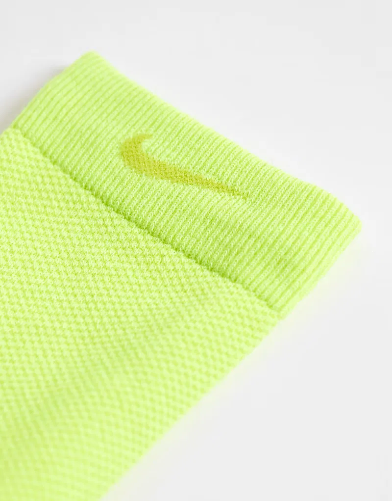 Носки Nike Running 1 pack, зеленый — фото 2