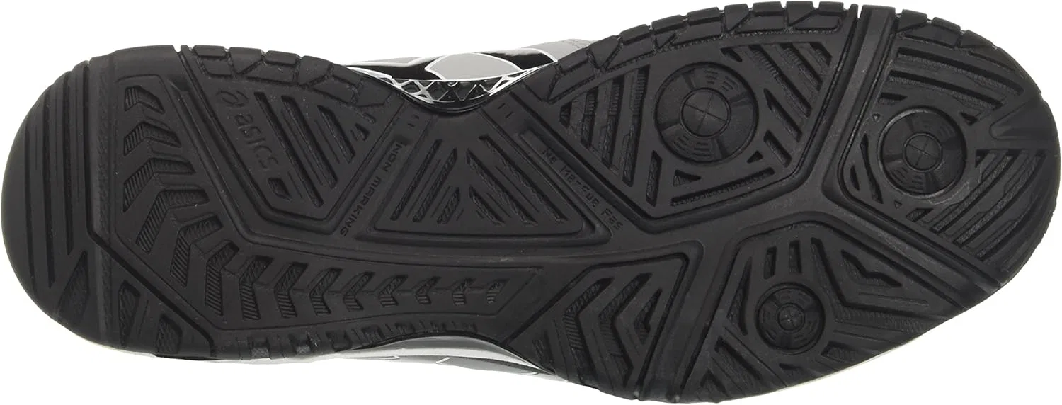 Кроссовки ASICS Gel-Resolution, Mid Grey Black White 9690 — фото 4