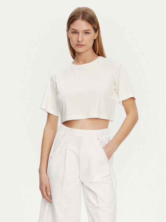 

Футболка обычного кроя 2516941098650 Max Mara, экрю