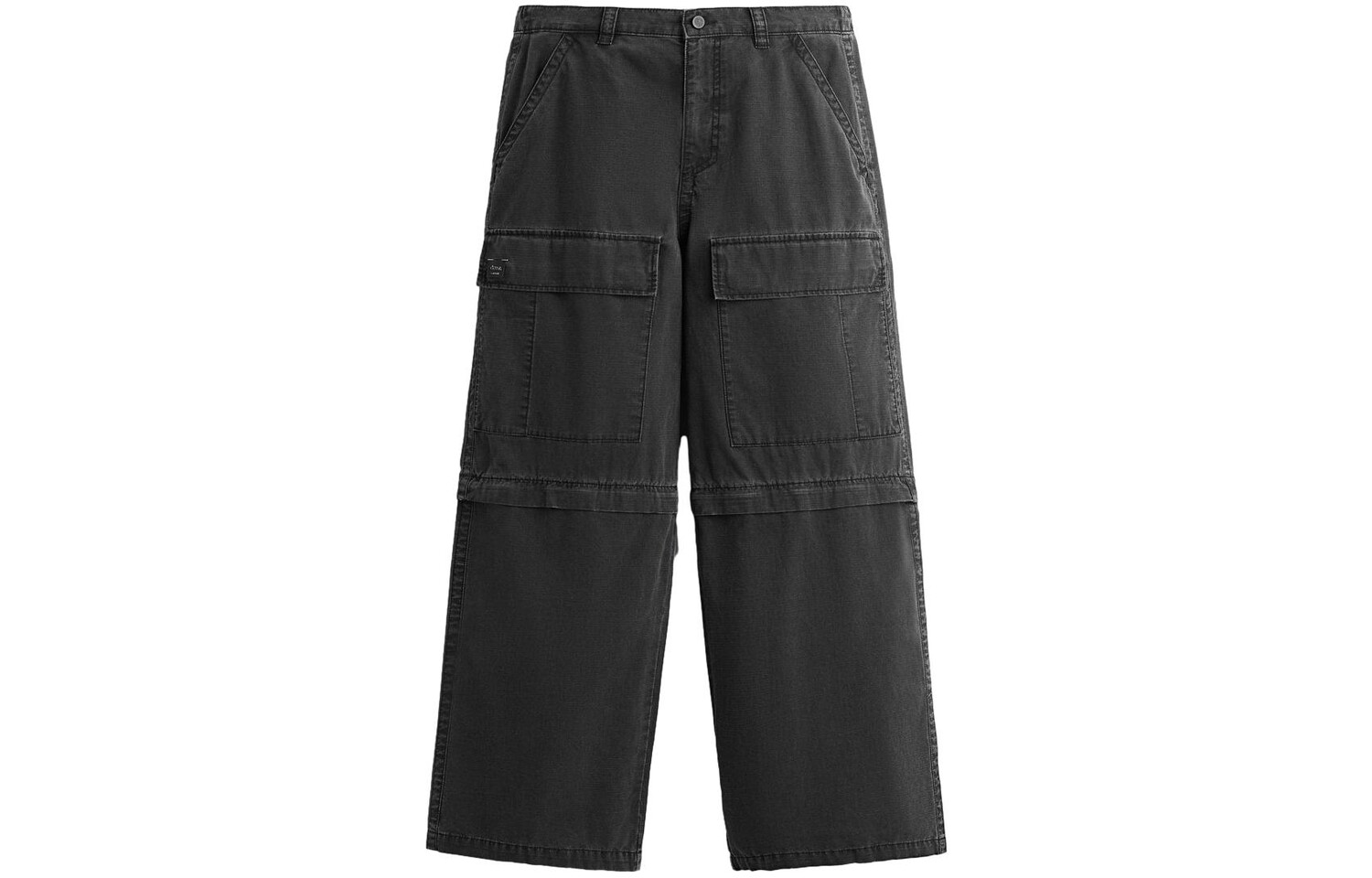 

Брюки-карго мужские серые Zara, серый