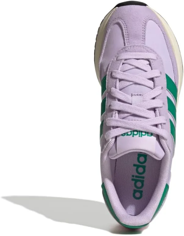Adidas детские кроссовки Unisex Run 70s 2.0, лавандовый/зеленый — фото 4