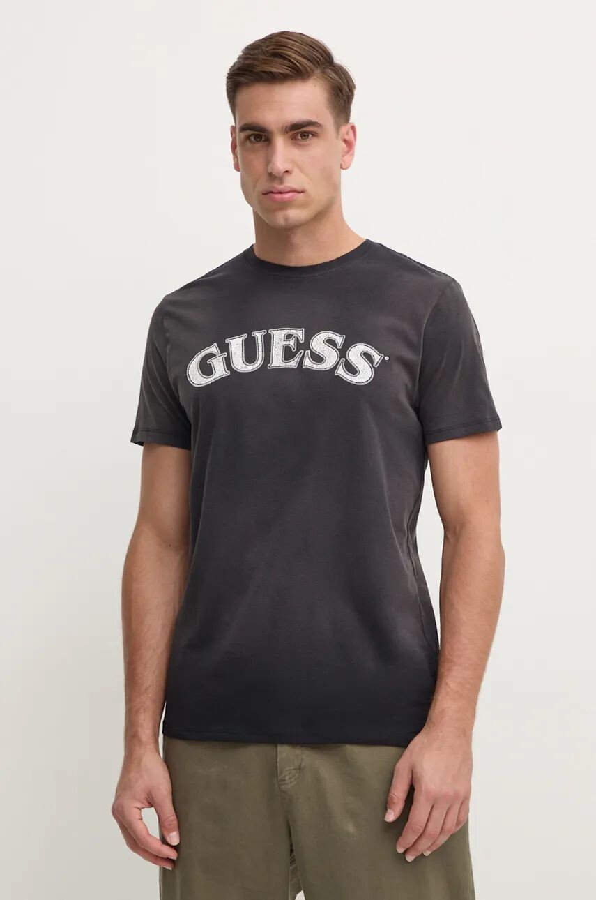 

Футболка Guess из хлопка, черный