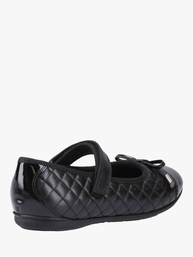 Детские школьные туфли Lottie Senior Leather Hush Puppies, Black — фото 3