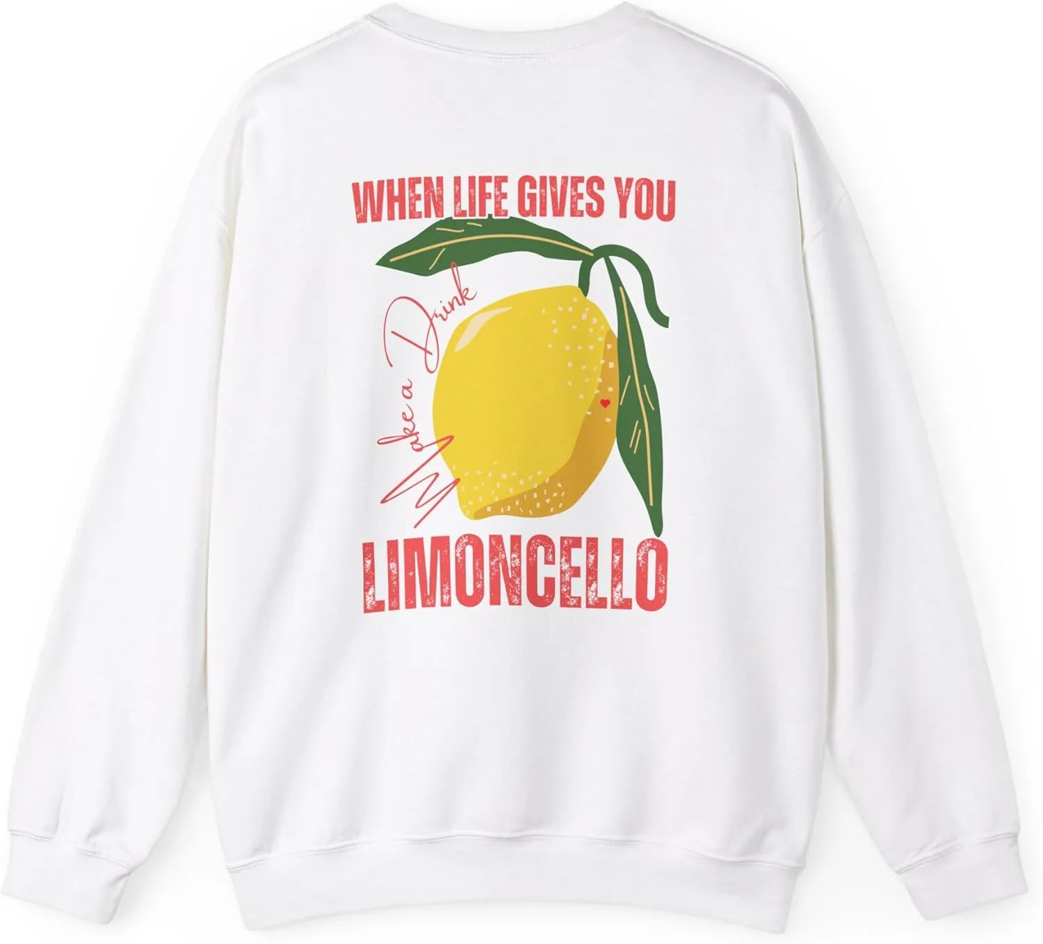 

Свитшот Limoncello, летний, оверсайз