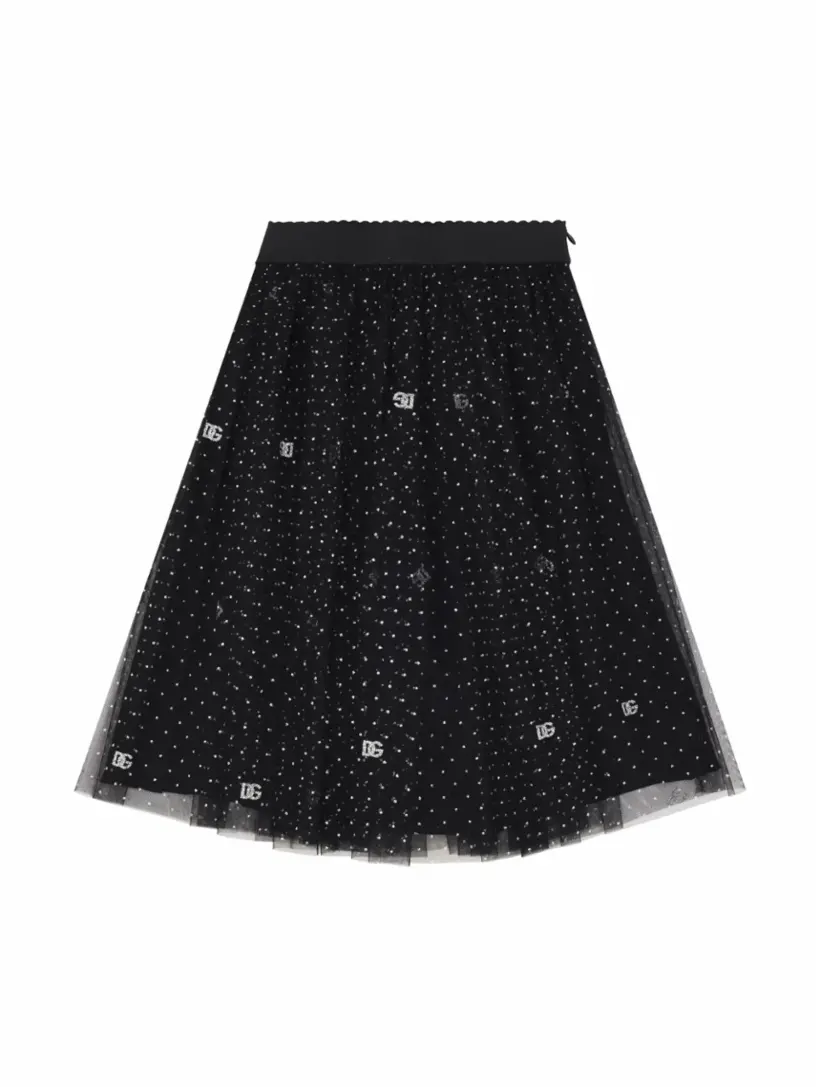 

Юбка из тюля с люрексом Dolce&Gabbana, черный
